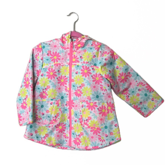 Carter's Other - CARTER’s TODDLER GIRLS RAINCOAT Colorful Spring Flowers 4T